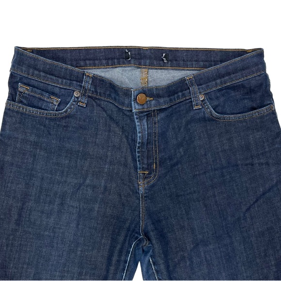 J Brand Boyfriend Jeans Fit Mid Rise Dark Wash Size 29 - Picture 3 of 13